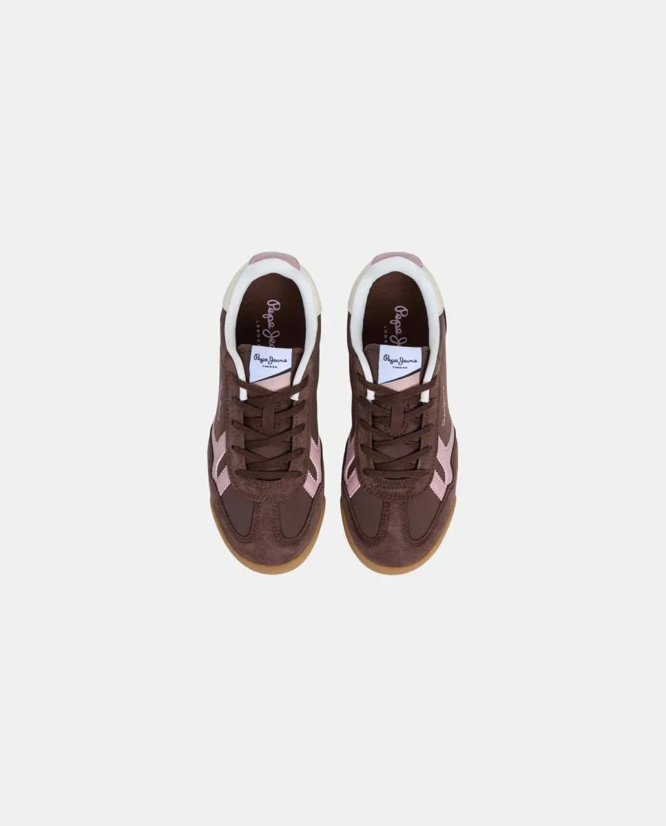 Кроссовки, Minimalista Vinnie Fun, Pepe Jeans, коричневый шоколадный — фото 2
