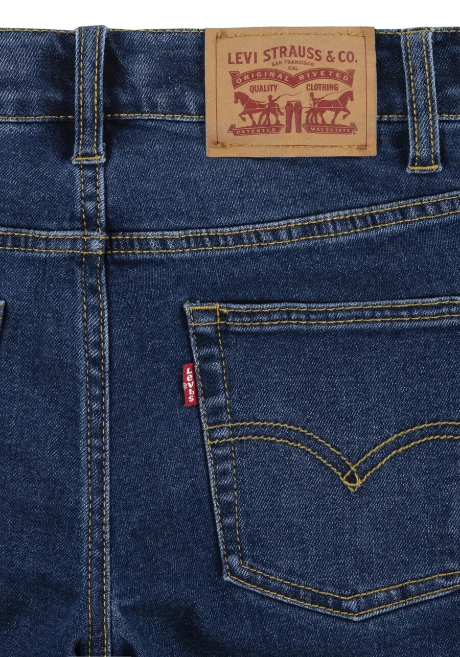 Детские джинсы Slim fit '512' синего цвета Levi'S Kids — фото 2