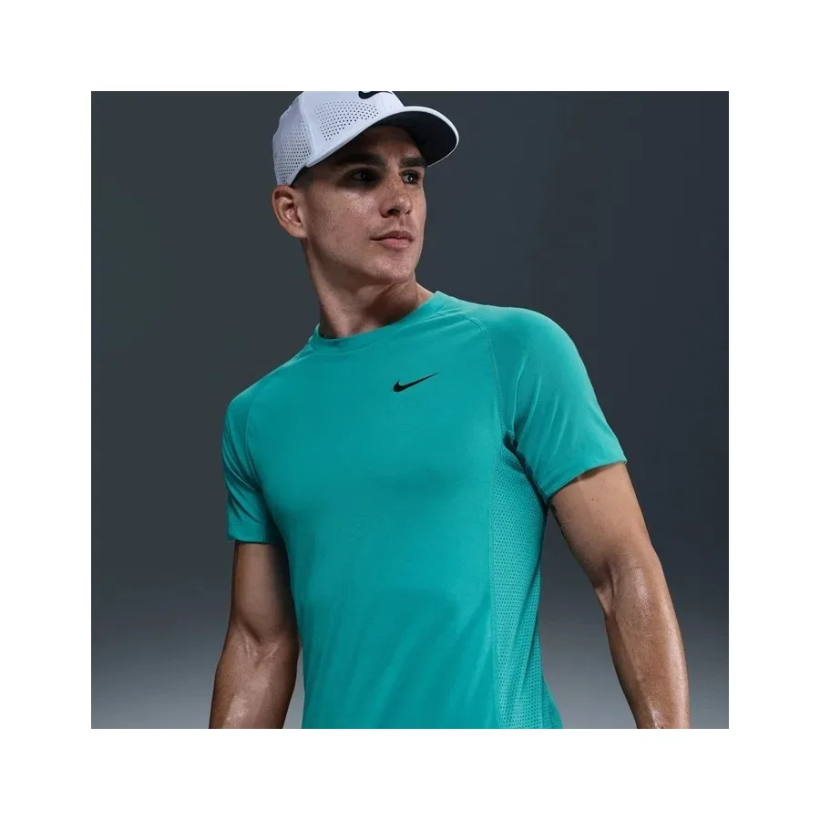 Футболка спортивная с коротким рукавом Nike Dri-Fit Flex Rep, Синий
