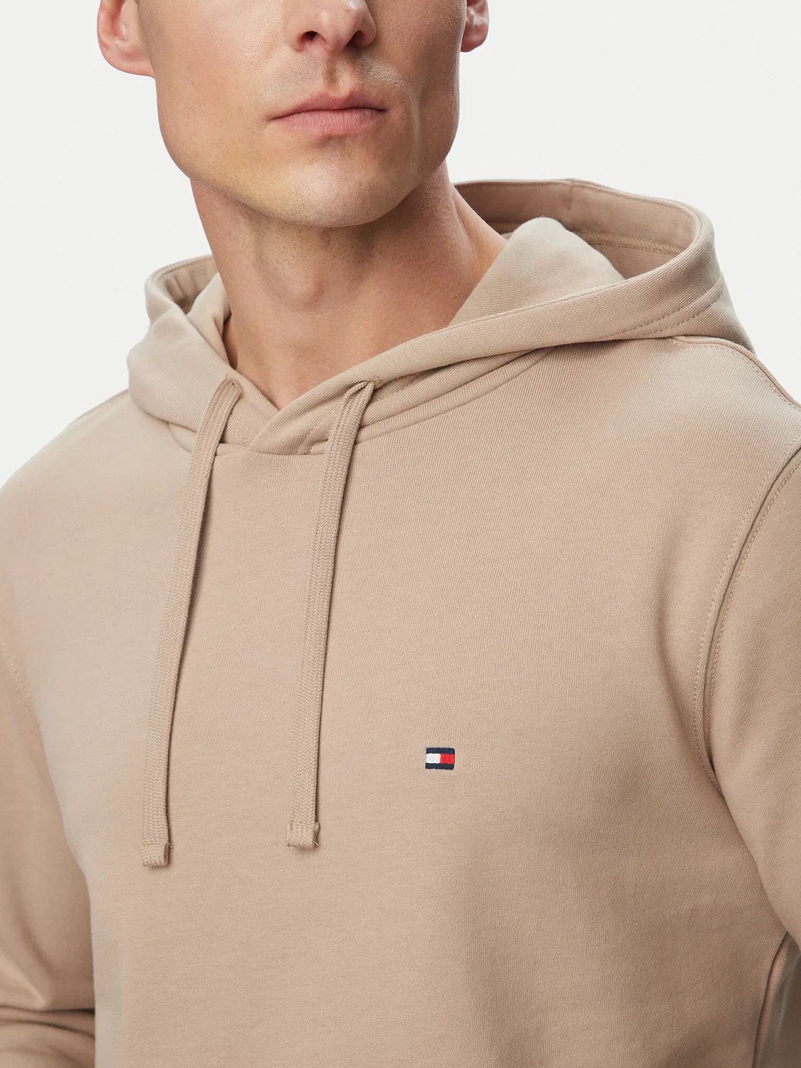 Мужская толстовка стандартного кроя Essential Tommy Hilfiger, бежевый — фото 4