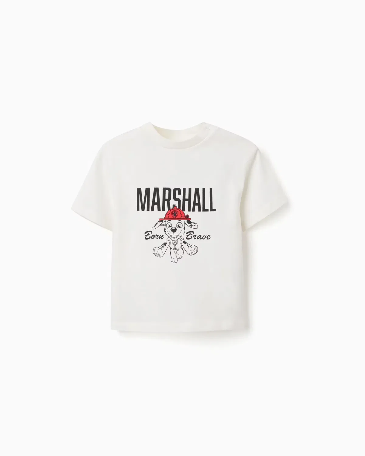 Детская футболка для мальчиков с принтом Marshall Zippy, Blanco