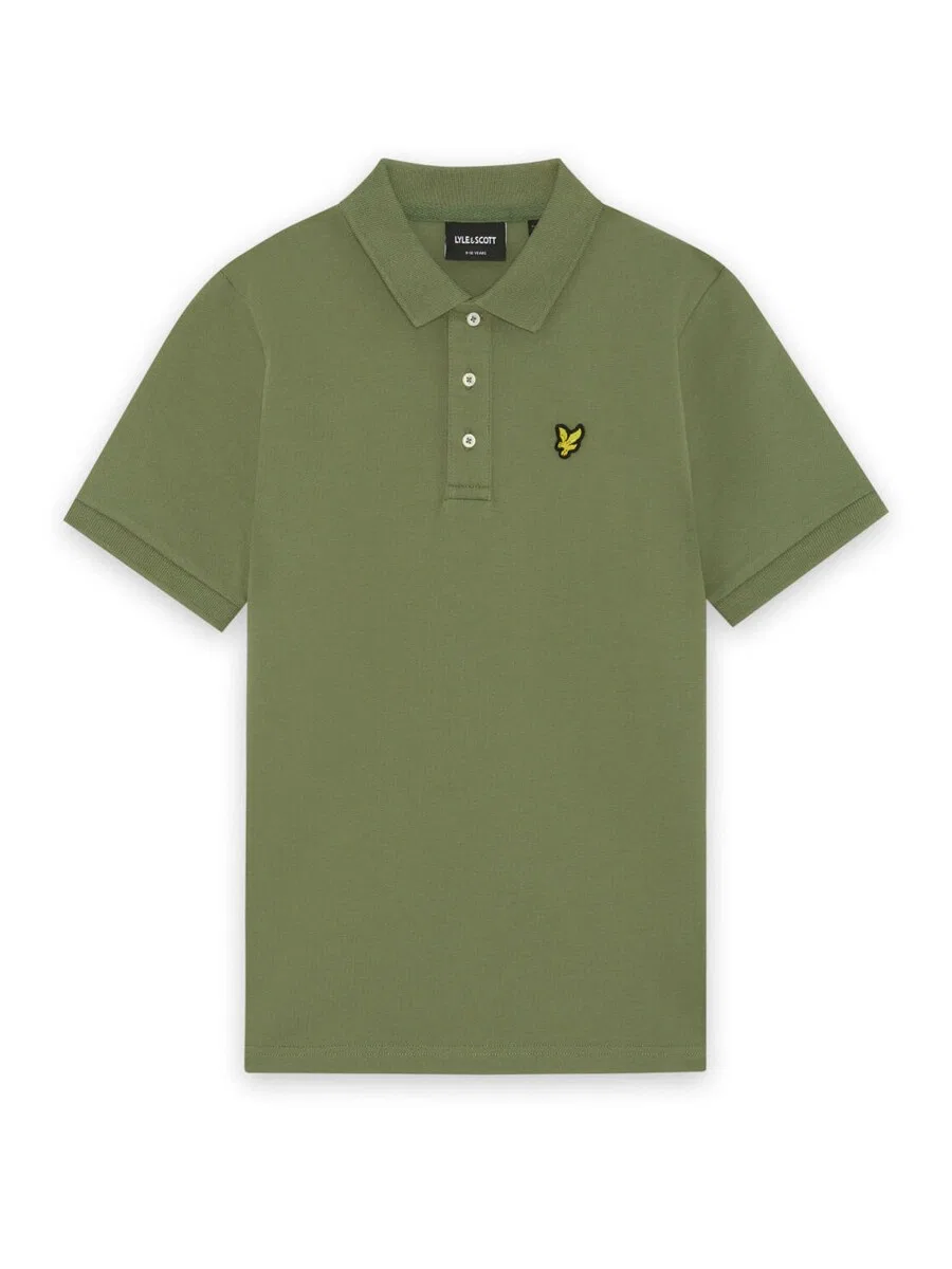 Футболка Lyle & Scott оливкового цвета