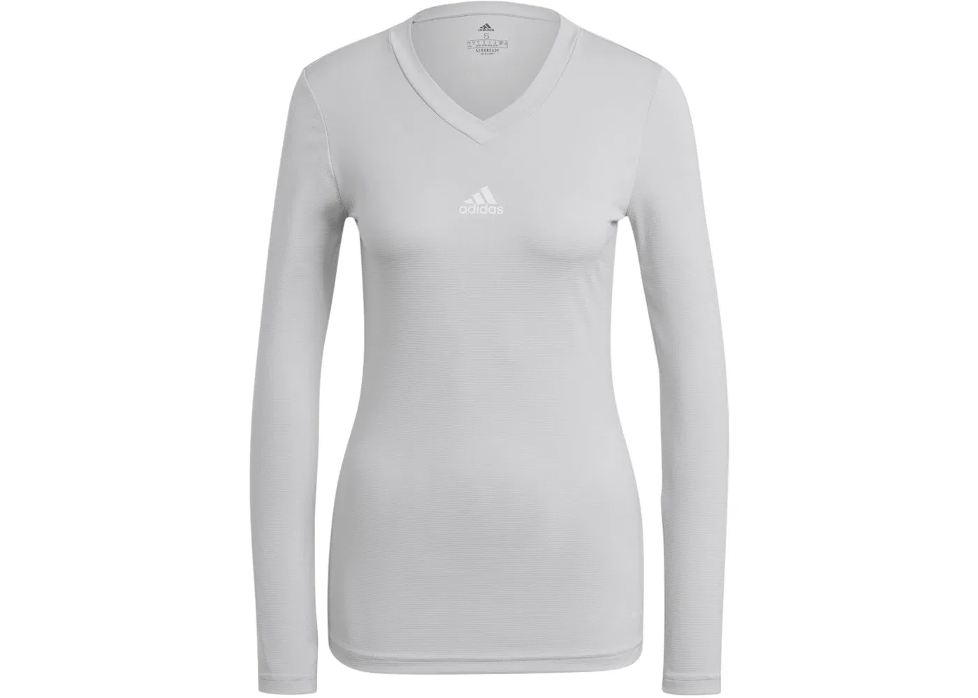 Женская футболка с длинным рукавом Tee Adidas, Team Light Grey