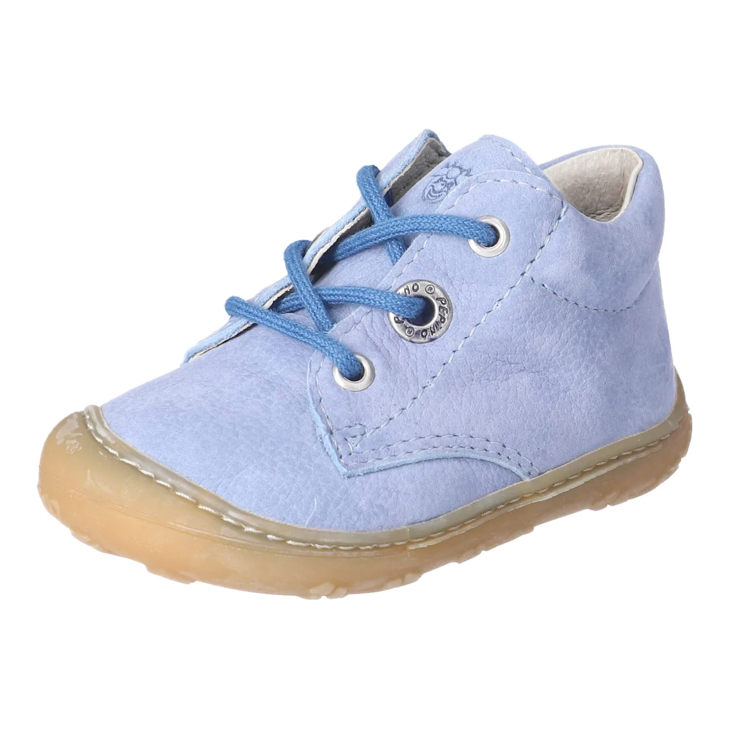 Детские первые шаги Schnürschuh с системой измерения ширины PEPINO by RICOSTA, Cloud Hellblau