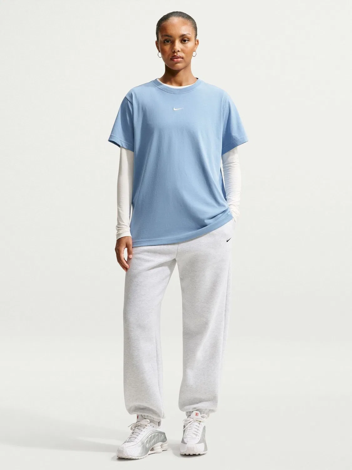 Футболка оверсайз, Sportswear Essential Nike, Work Blue — фото 2