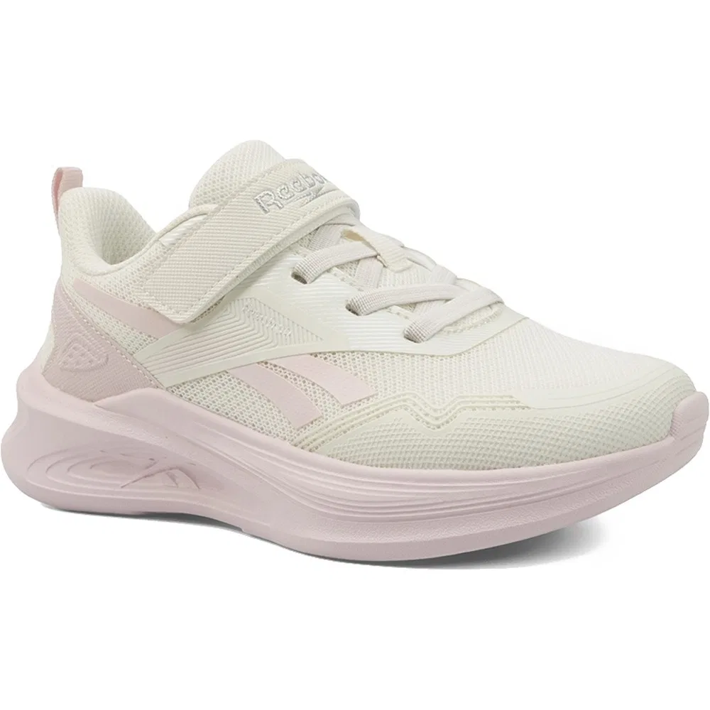 Кроссовки детские Reebok Anes Run Kds I для девочек, шнуровка, Kırık Beyaz — фото 2