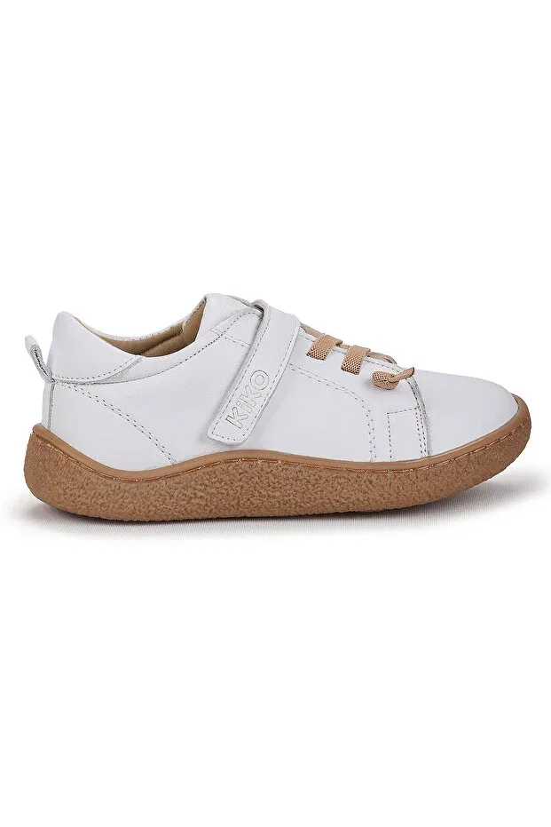 Детские кроссовки для мальчиков кожаные Arad Kiko Kids, White — фото 4