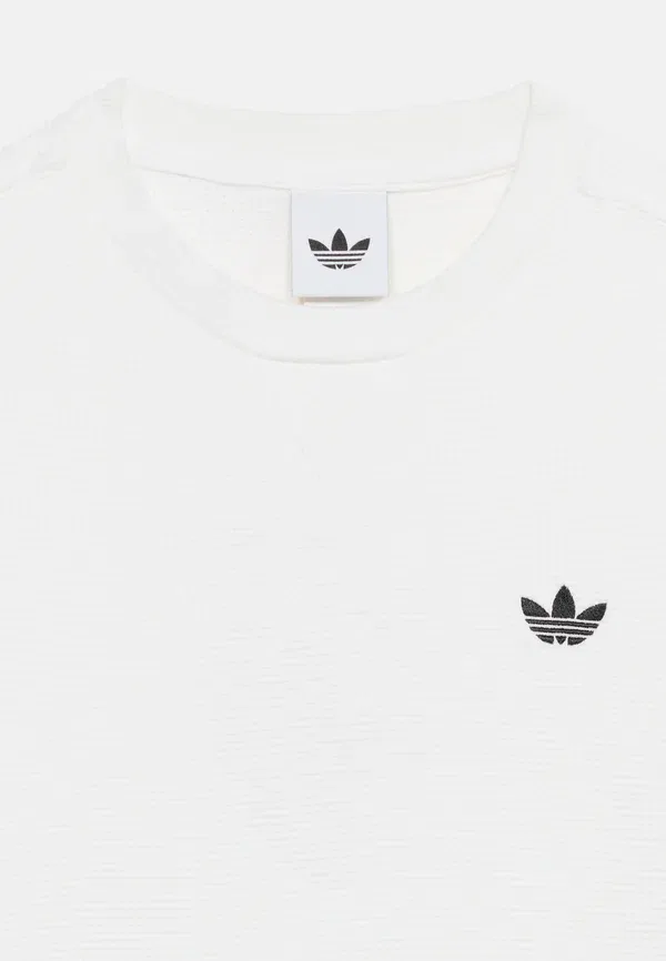 Детская футболка унисекс с длинными рукавами Adidas Originals, белый — фото 4