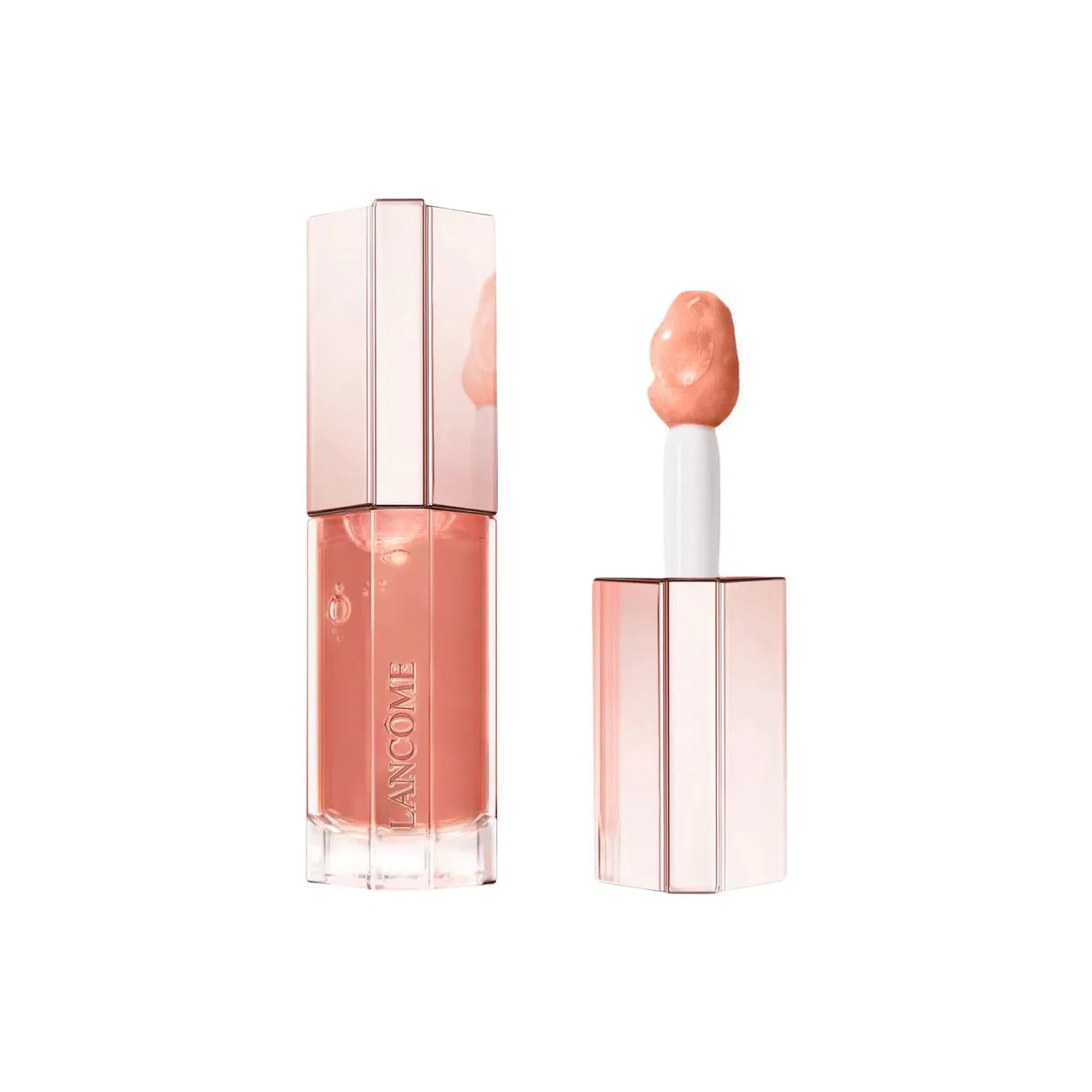 Женский блеск для губ с эффектом объема, оттенок #25 Apricot Jelly, LANCOME