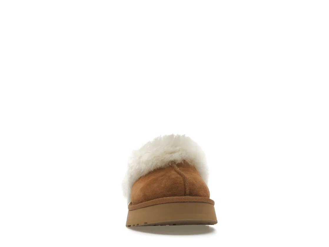 Детские тапочки с мехом UGG Funkette Slipper UGG, Chestnut — фото 2