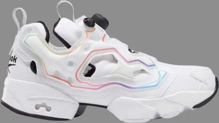 

Кроссовки instapump fury og 'pride' Reebok, белый
