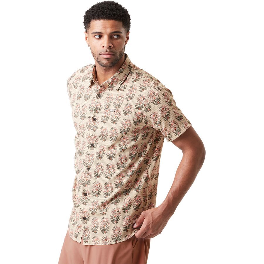 

Мужская рубашка Klivox с принтом Picture Organic Picture Organic, Aster Print