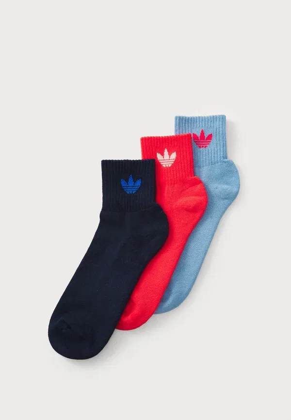 Комплект носков Adidas Originals, ярко-красный/синий