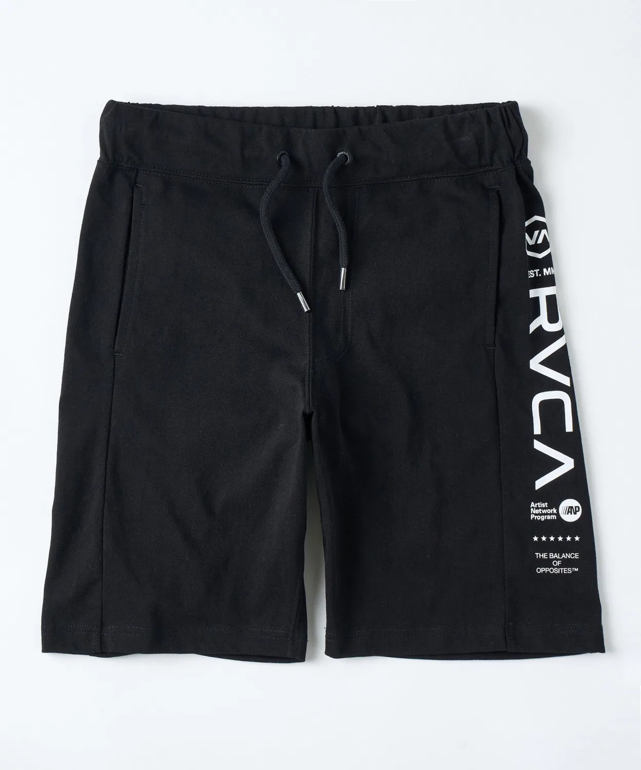 Детские шорты с брендовым логотипом PEX 2JAM KIDS RVCA, Black