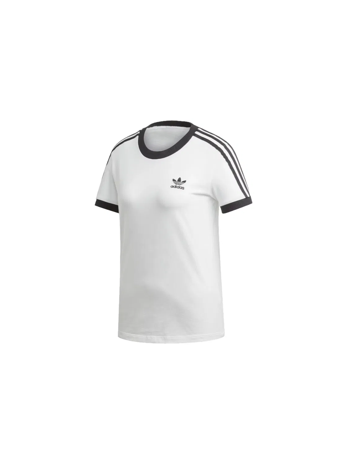 Футболка Adidas Originals adidas 3-Stripes Tee белого цвета