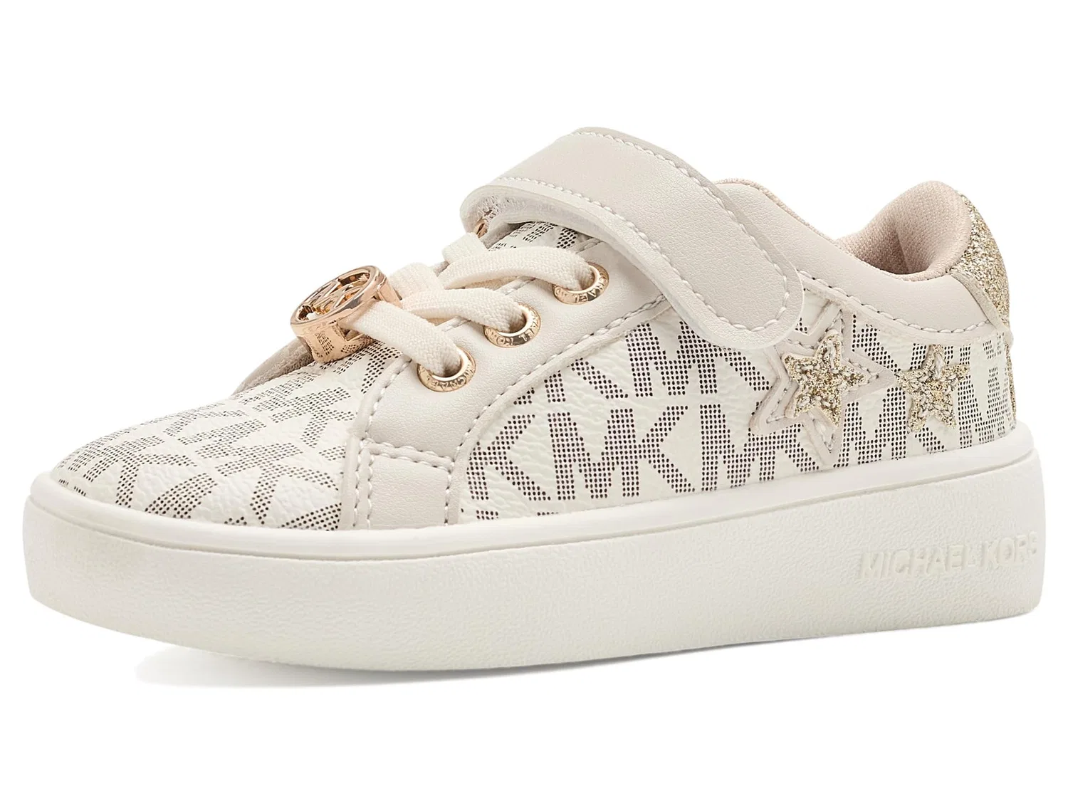 Кроссовки Jem Raine Star PS (для малышей) Michael Michael Kors Kids, Vanilla