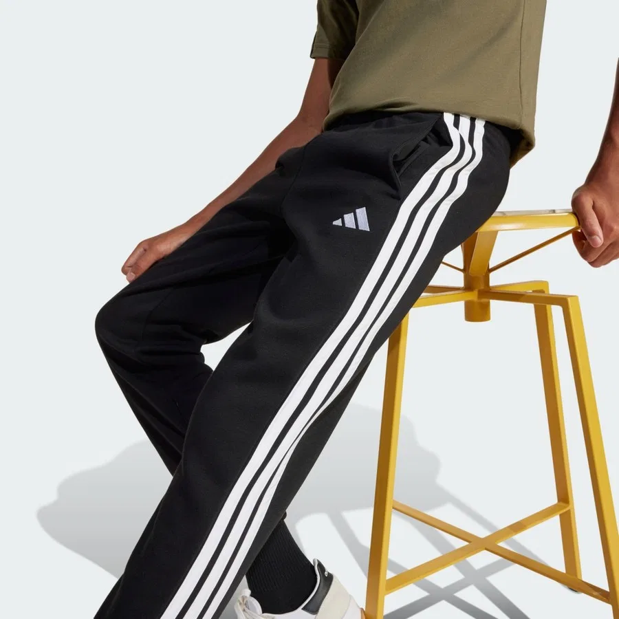 Детские спортивные штаны adidas Sportswear Essentials Pants Kids, Черно-белый — фото 4