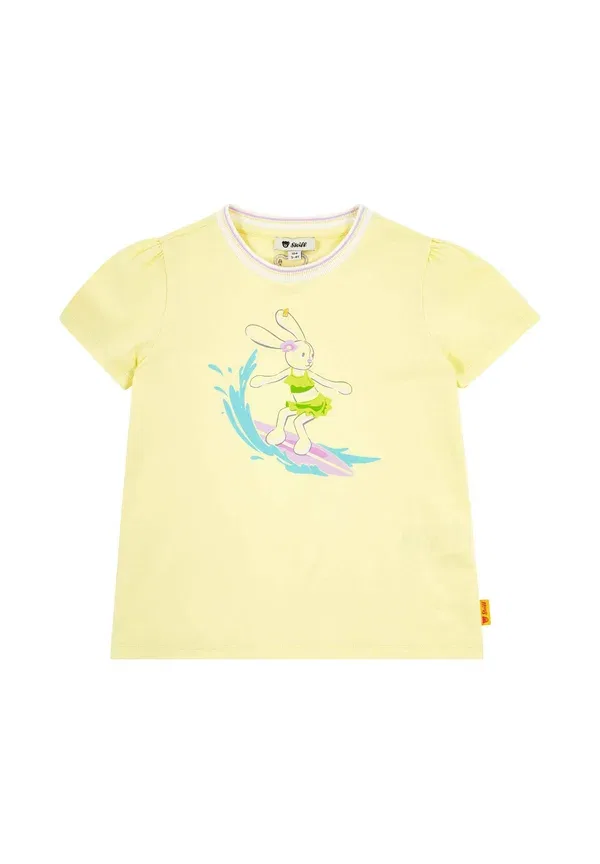 Комплект из футболки и шорт с принтом животных aloha softbund Steiff, Wax Yellow, желтый — фото 2