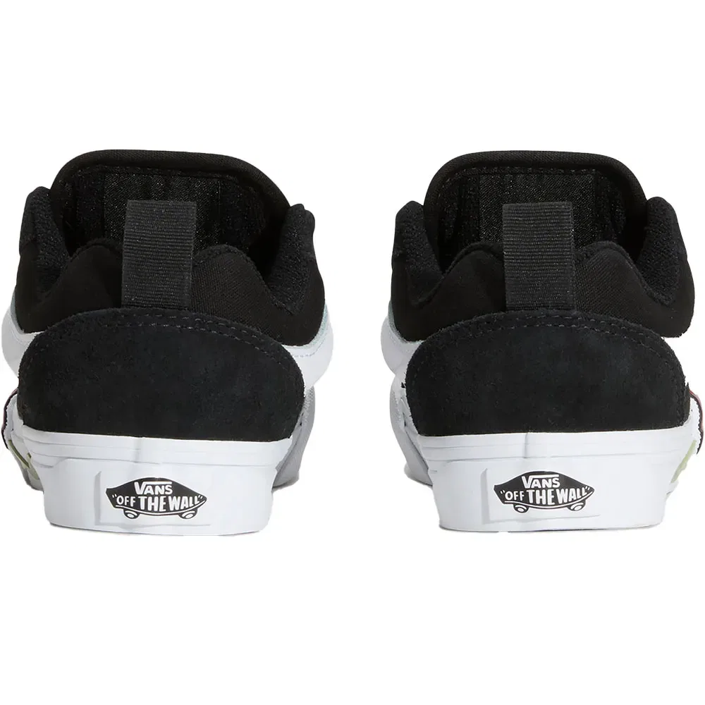 Детские кроссовки с объемным кантом Vans Knu Skool Rose, Black — фото 3
