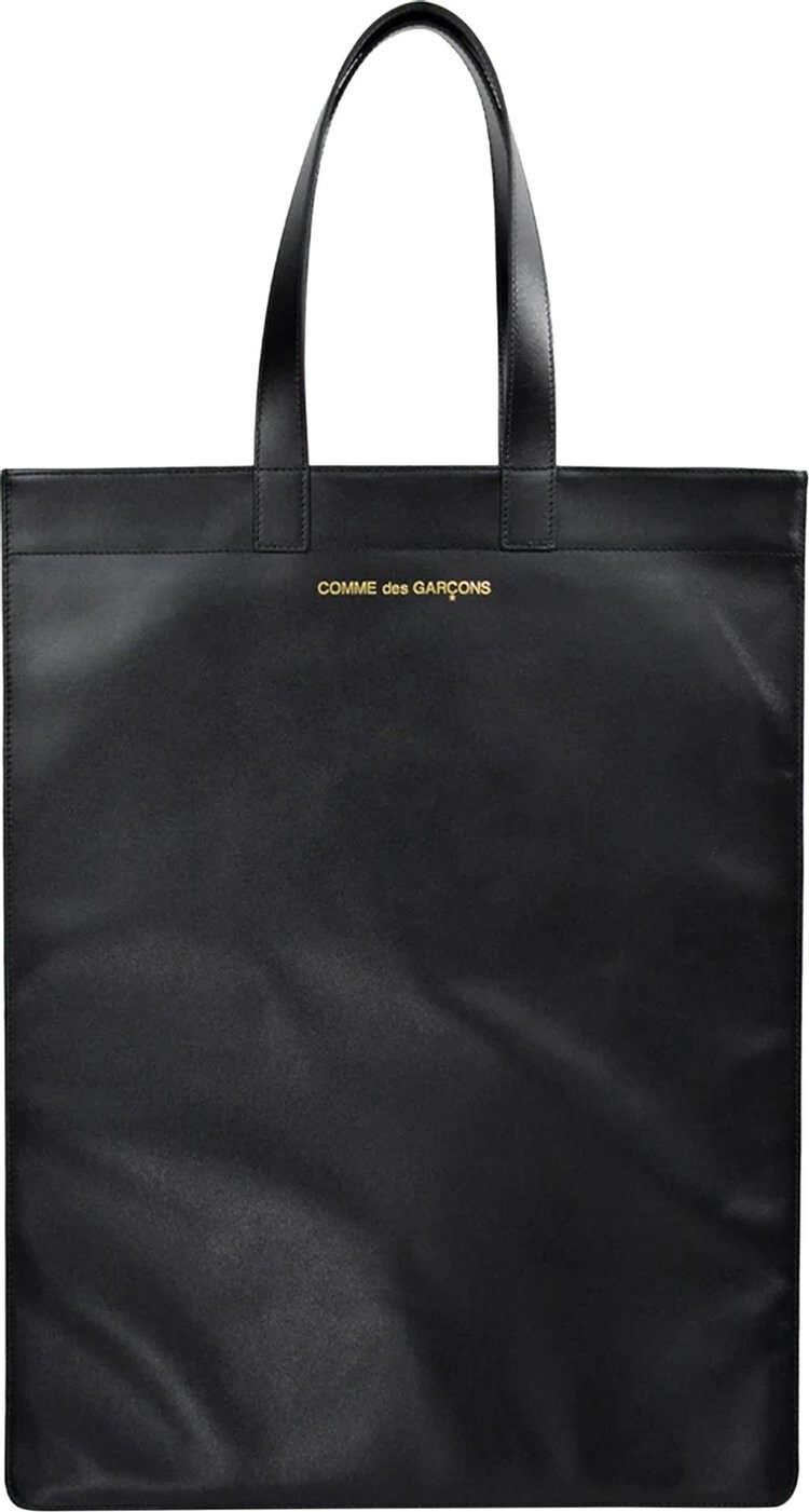 

Сумка Comme des Garçons Wallet Classic Leather Line Tote Bag Black, черный