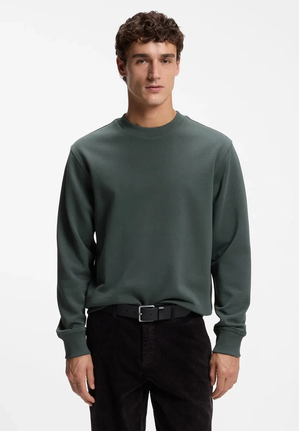 Wesmallcrew 10244192 - толстовка Boss, Open Green