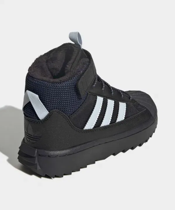 Ботинки Superstar Winter Trek Kids, Adidas, черный — фото 4