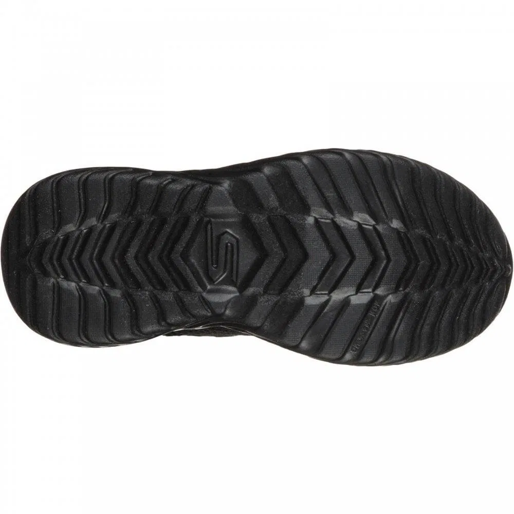 Детские кроссовки на шнуровке и липучке Nitro Sprint Krodon Skechers, Schwarz — фото 4