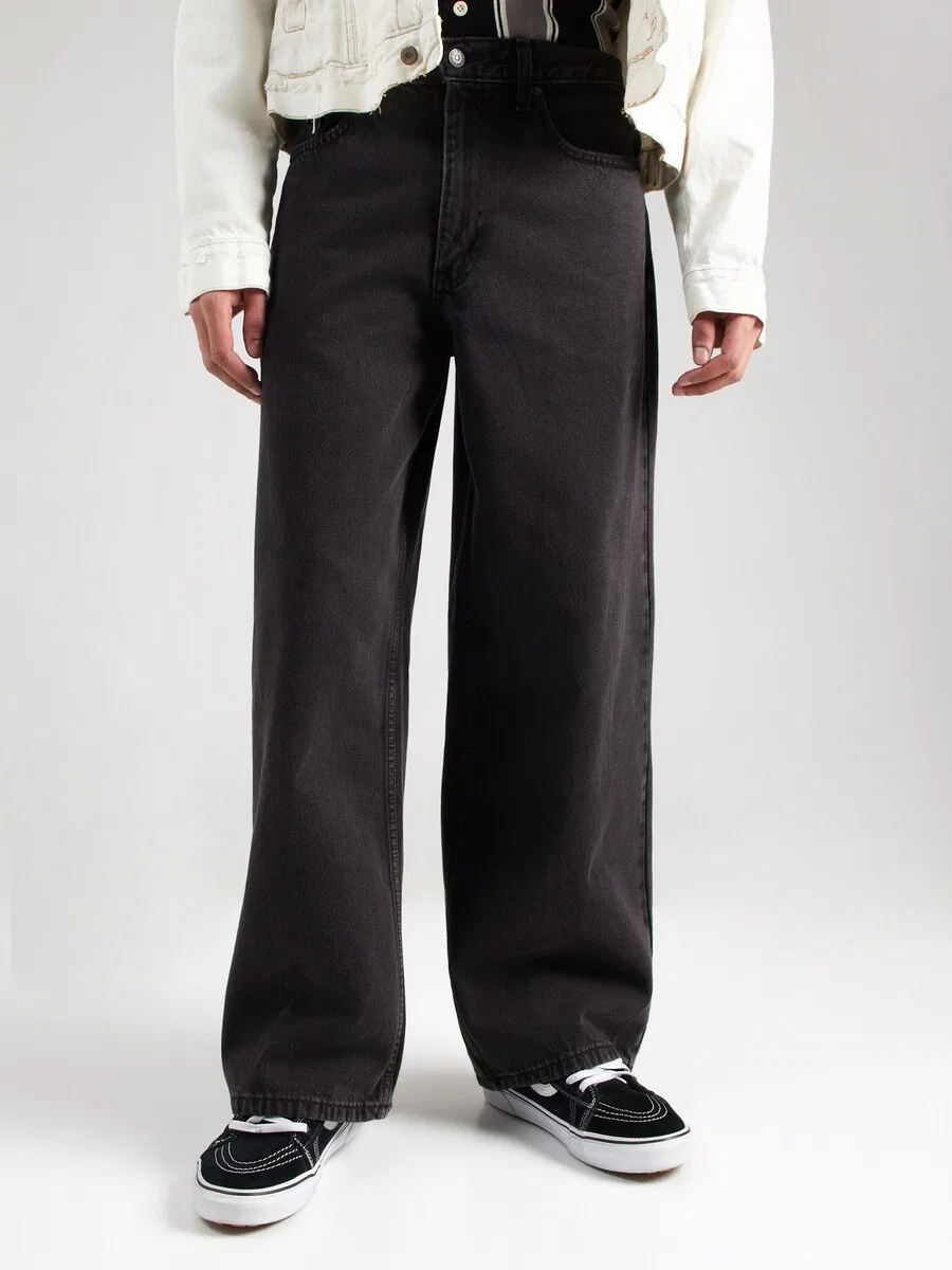 Джинсы LEVI'S Baggy Jeans 'Extra Baggy Jeans' из черного денима — фото 3
