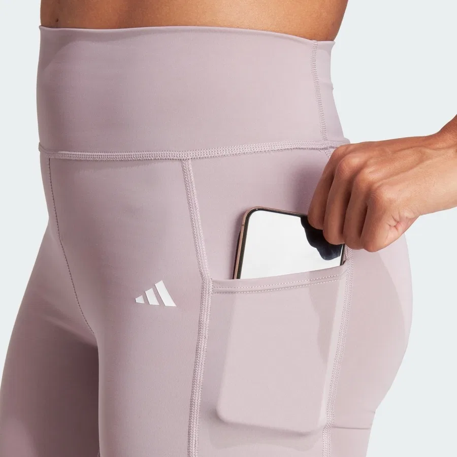 Леггинсы с длинным рукавом Performance IT9107 Optimé adidas, Фиолетовый — фото 4
