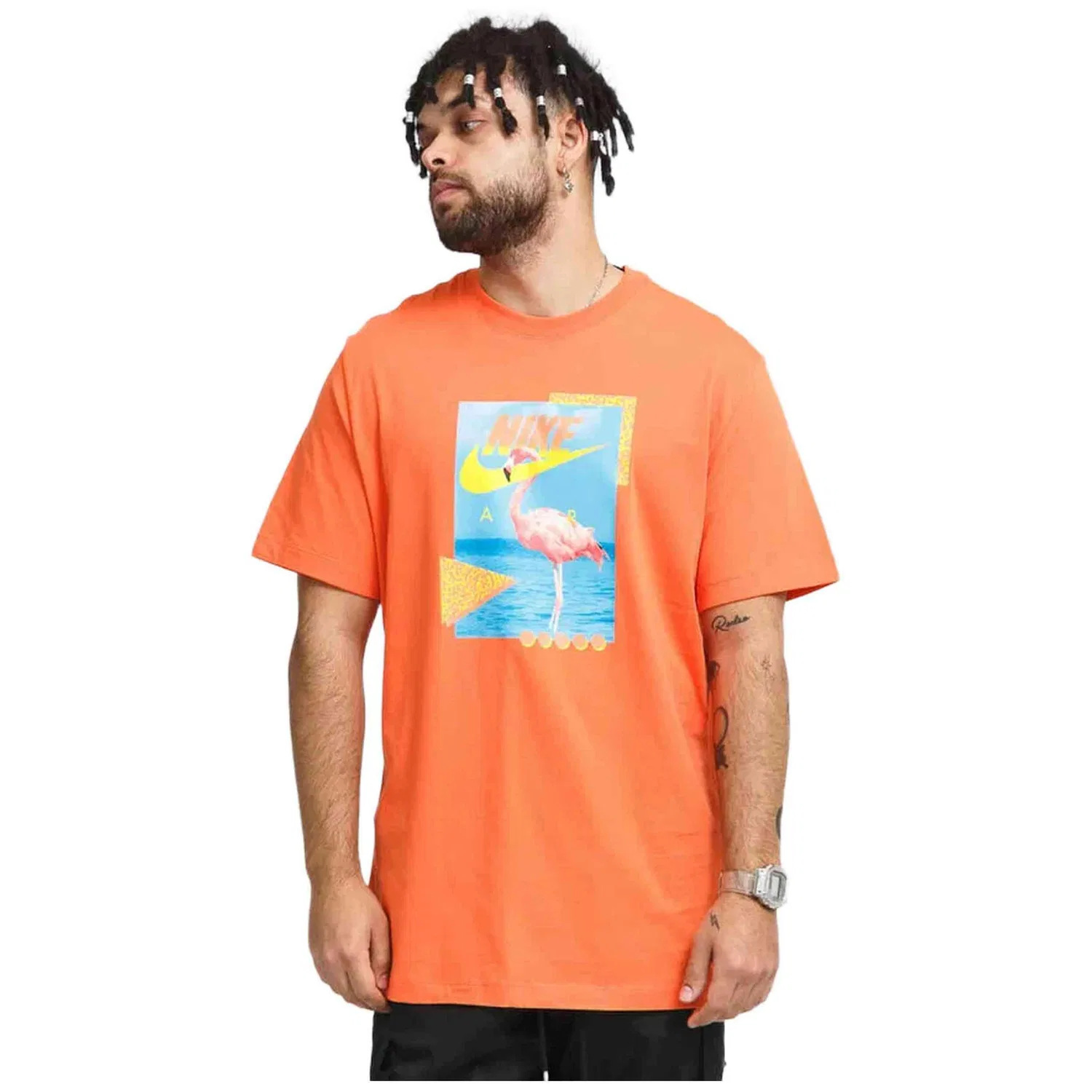Мужская футболка с коротким рукавом Nike, Orange