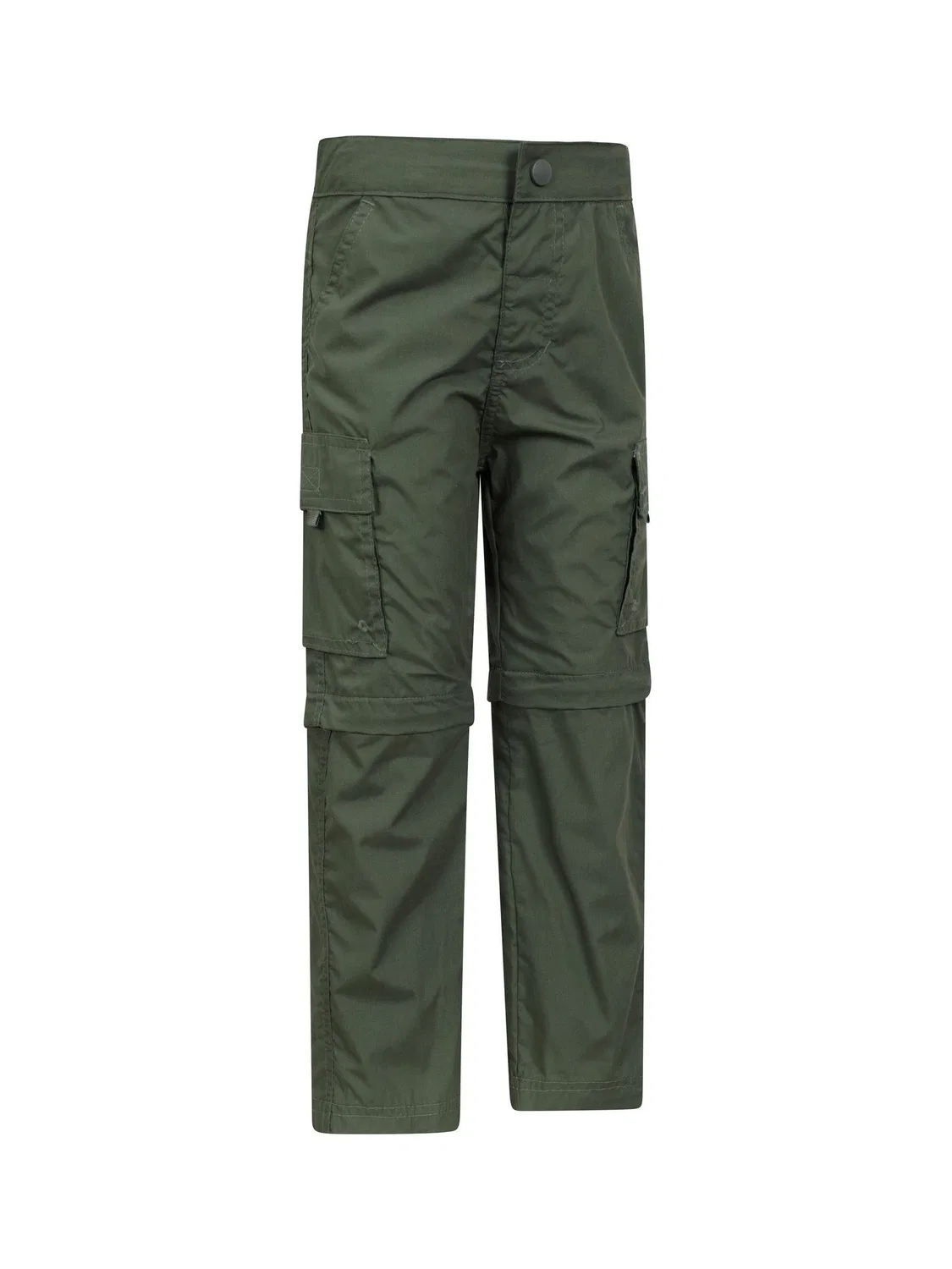 Штаны трансформеры Active Kids Quick Drying Zip Off Mountain Warehouse, зеленые — фото 2