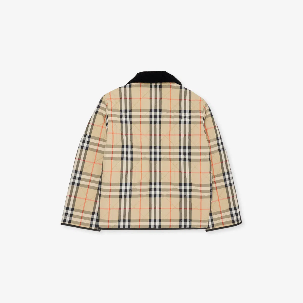 Стеганая куртка Milo в клетку, возраст 4-14 лет Burberry — фото 3