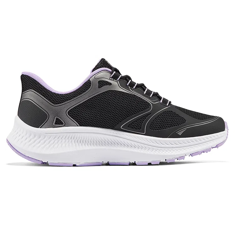 Детские кроссовки с легкой амортизацией Skechers Kids, Black — фото 2