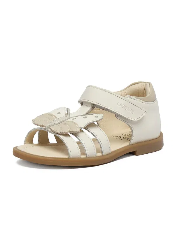 Сандалии кожаные Sandals Lasocki Kids, Beige, бежевый — фото 3