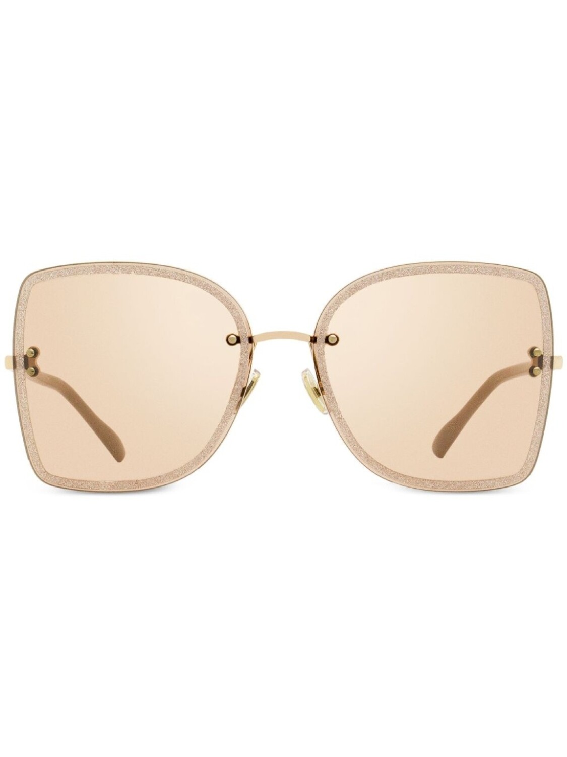

Jimmy Choo Eyewear очки Leti в квадратной оправе, нейтральный цвет