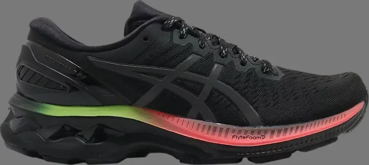 

Кроссовки gel kayano 27 lite-show 'black' Asics, черный