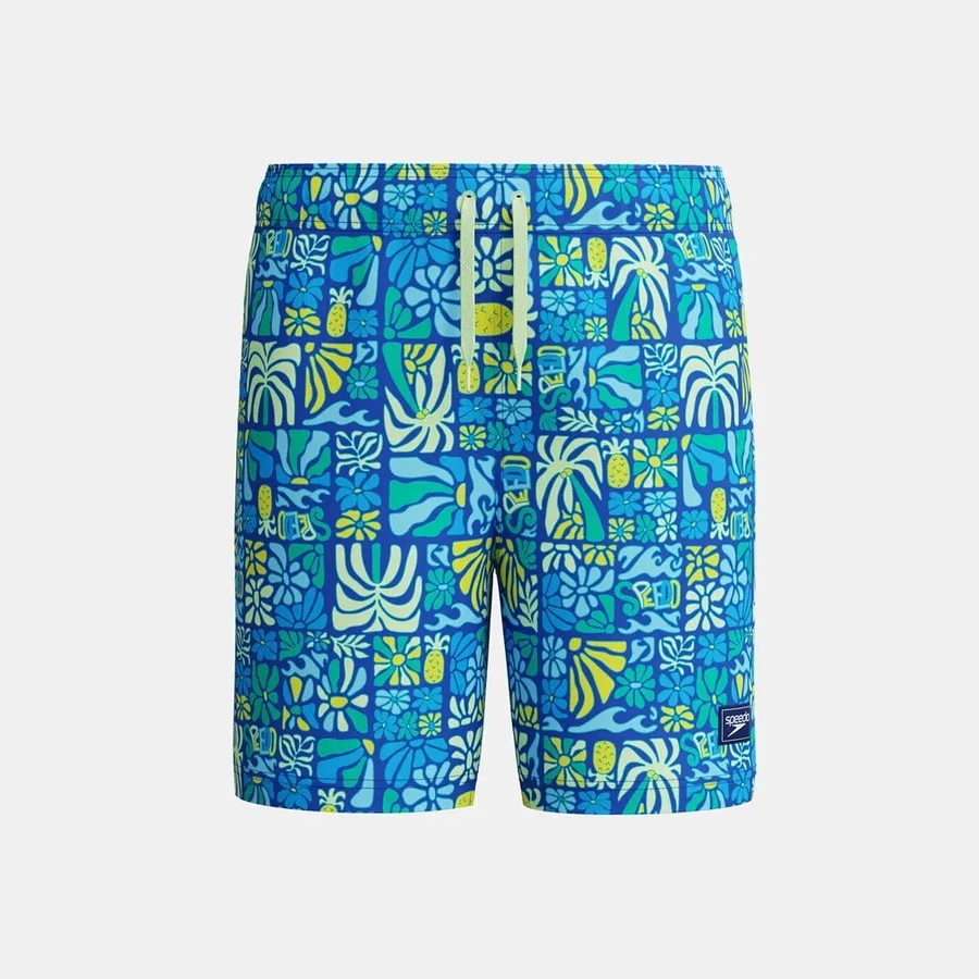 Детские плавки Speedo Print Volley 15 Inch, Разноцветный