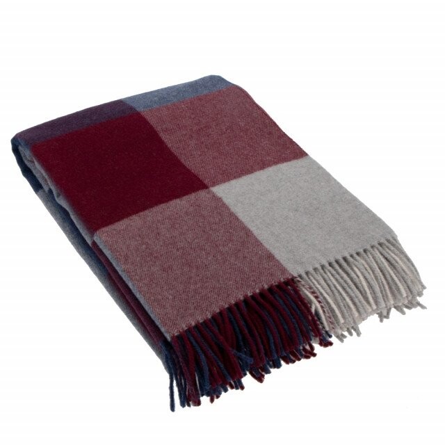 

Плед Somma Yucon In Merino Wool, 130×190 см, серый/мультиколор