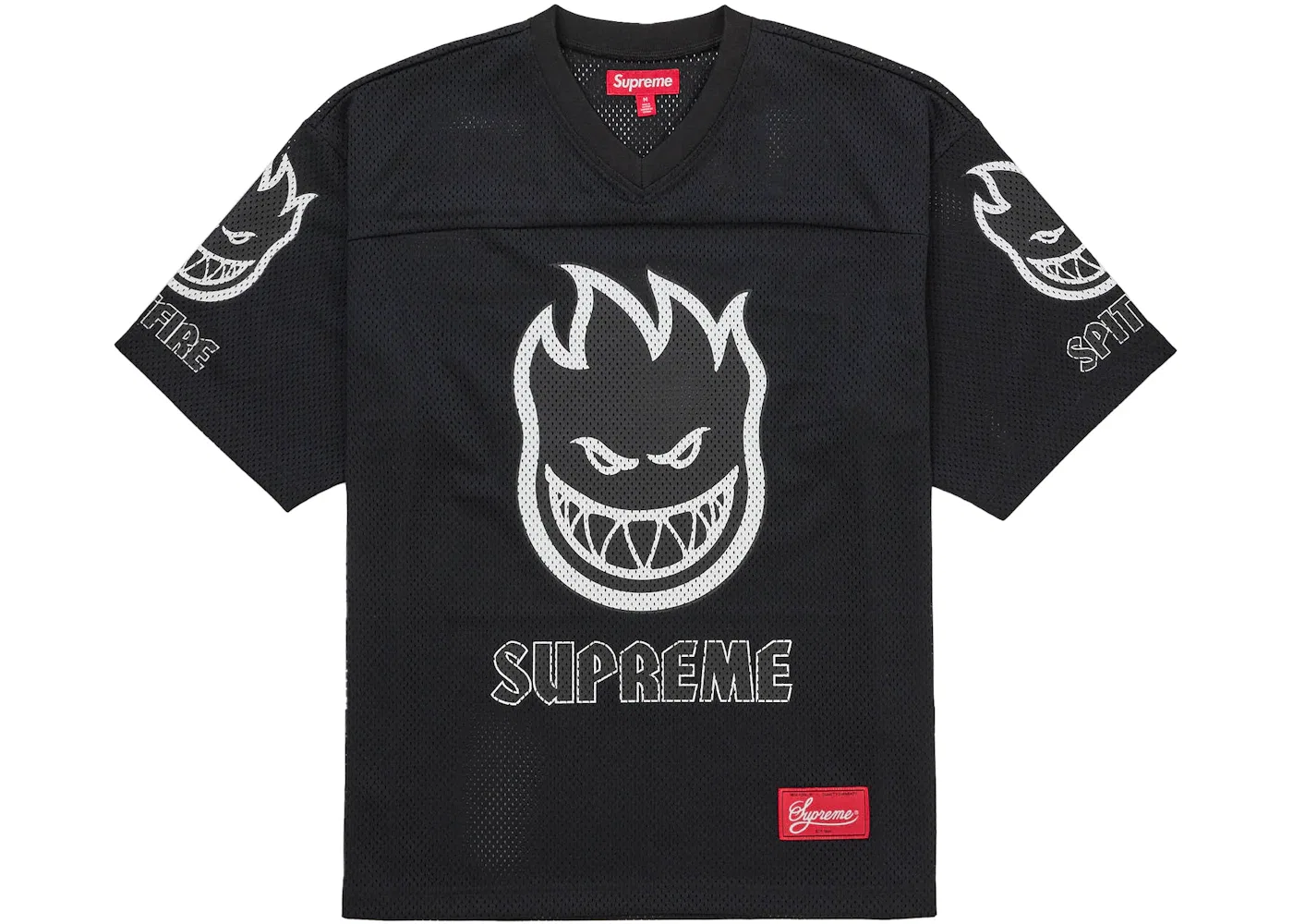 Мужская футбольная джерси Supreme Spitfire, Black