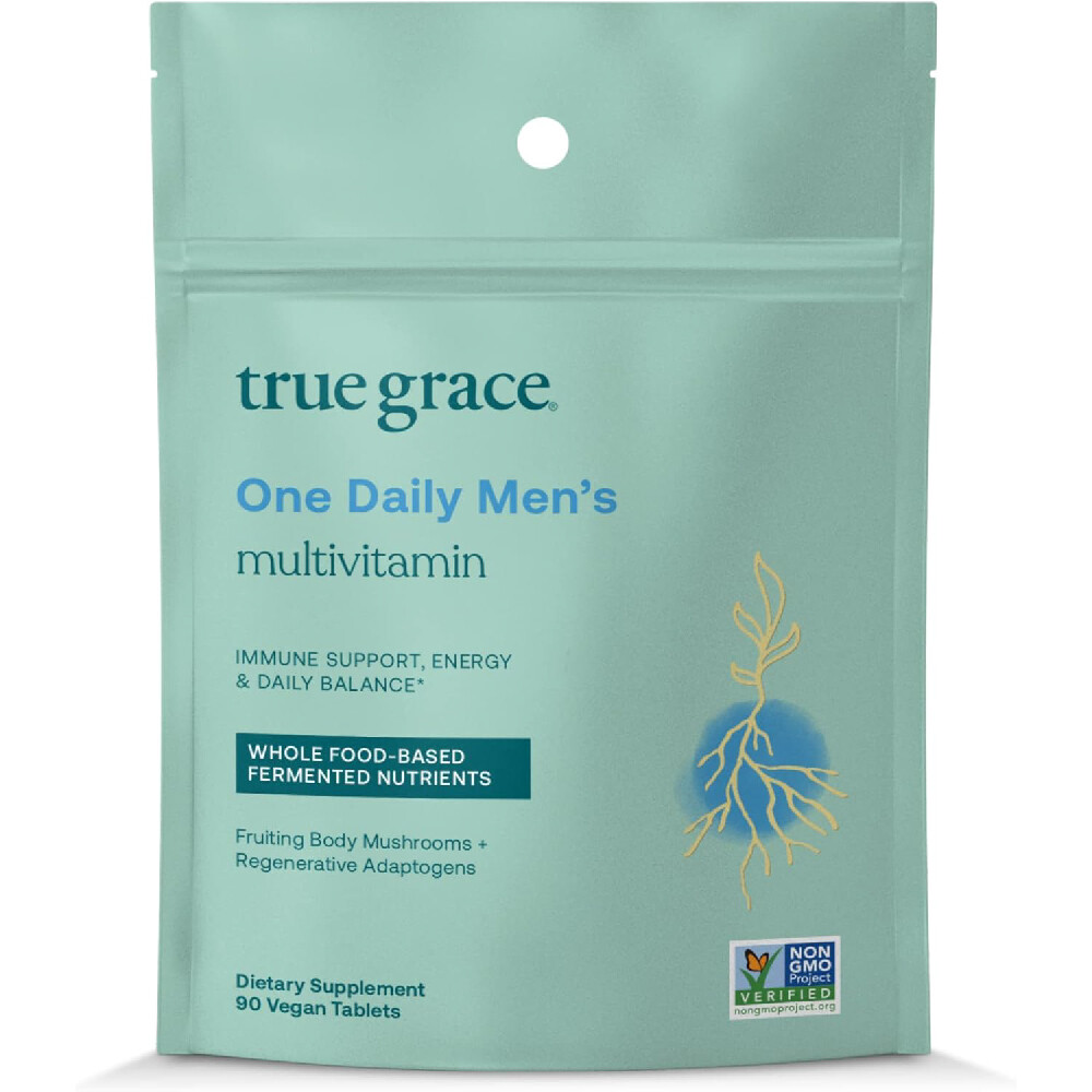 

Витаминно-минеральный комплекс True Grace One Daily Men’s Multivitamin Fermented Minerals, 90 шт.