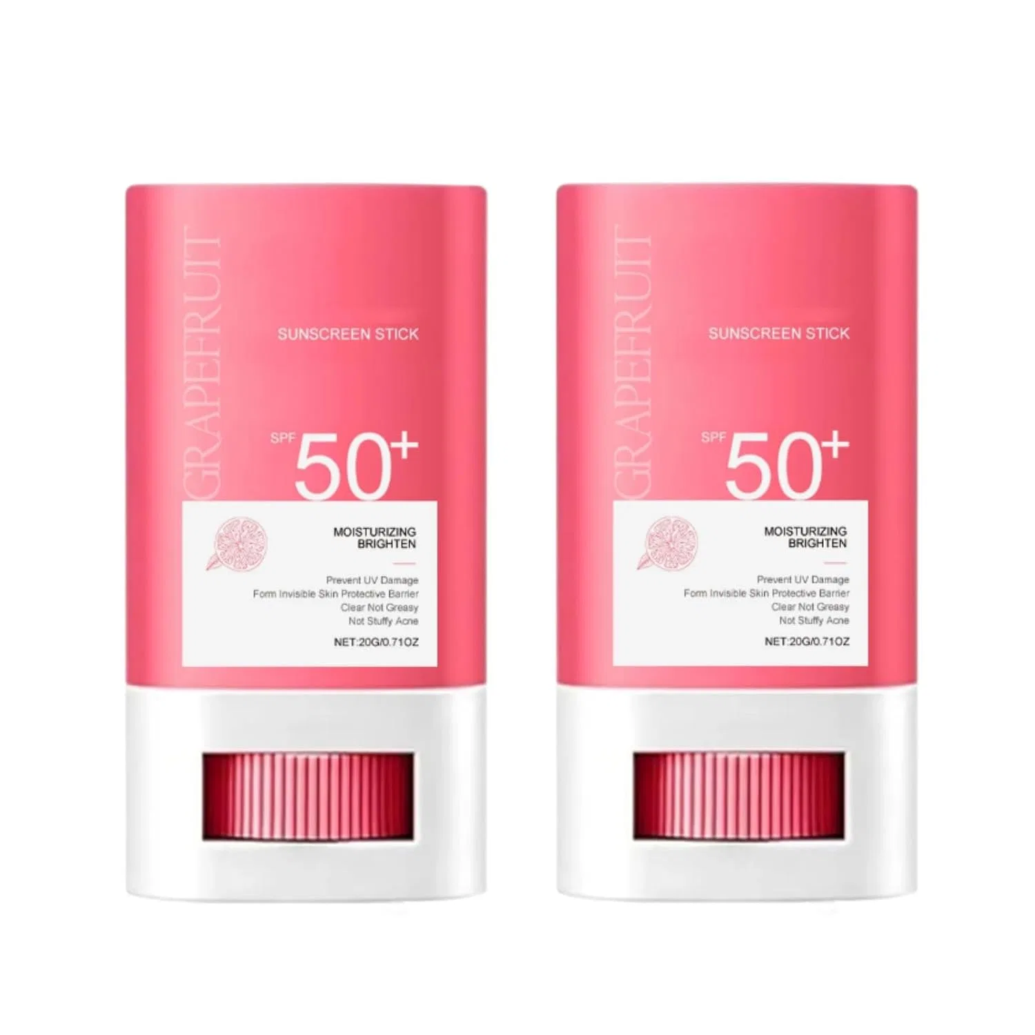 Солнцезащитный стик SPF 50+, Увлажняющий, 20 г, 2 шт Generisch