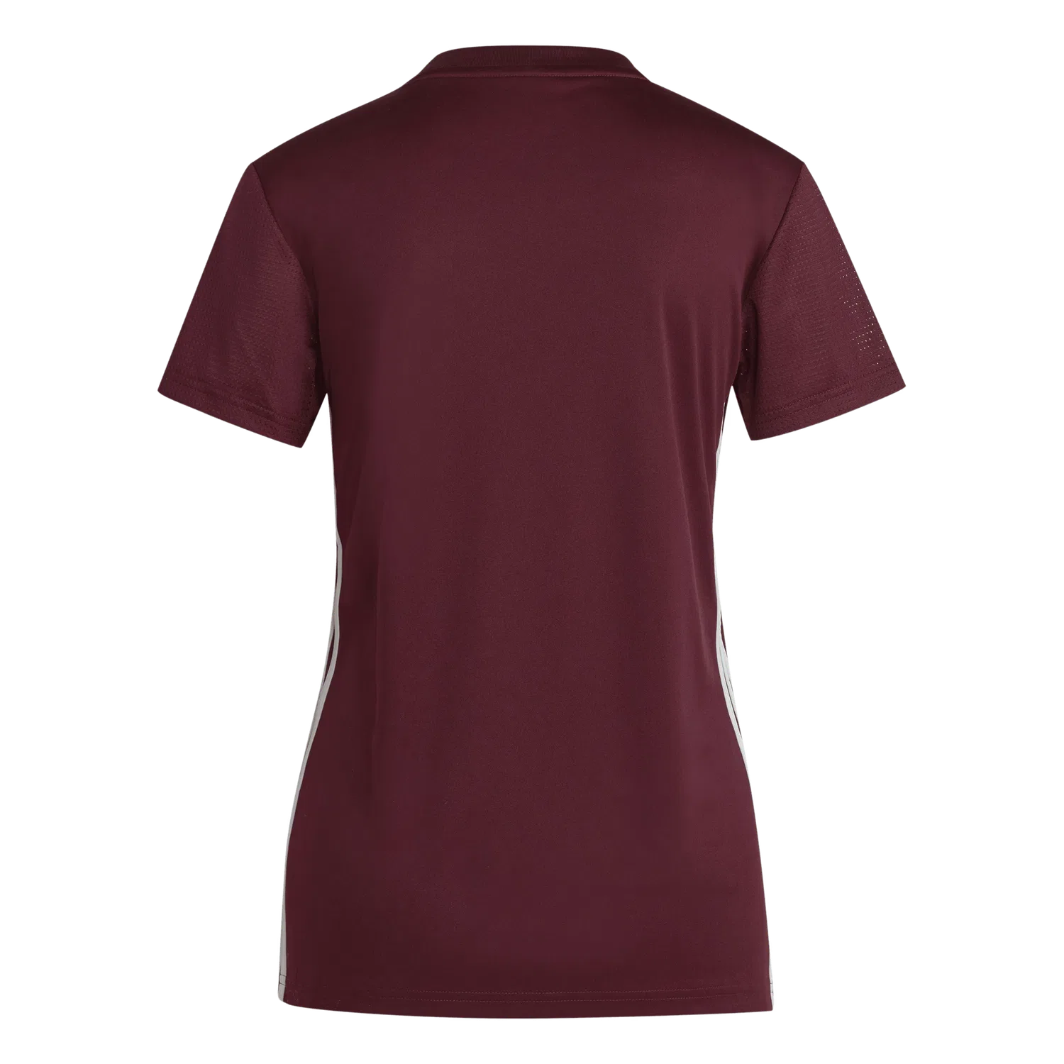 Женская футболка спортивная Regular Fit Adidas, цвет Burgundy — фото 2