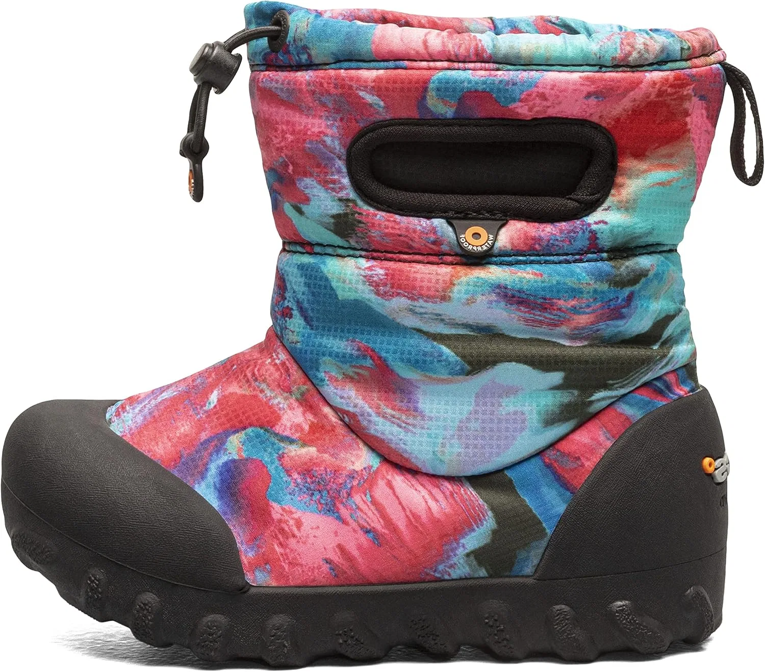 Детские снежные ботинки для мальчиков B Moc BOGS, Wild Brush Print Blue