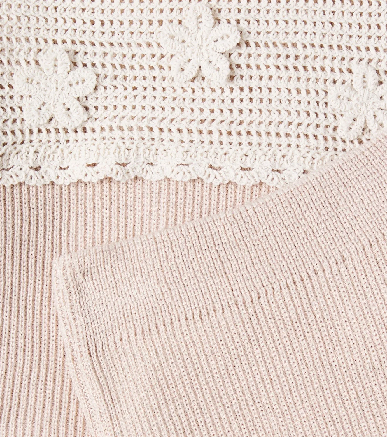Комплект из свитера и брюк хлопковый Baby Lucette Bebe Organic, розовый — фото 3