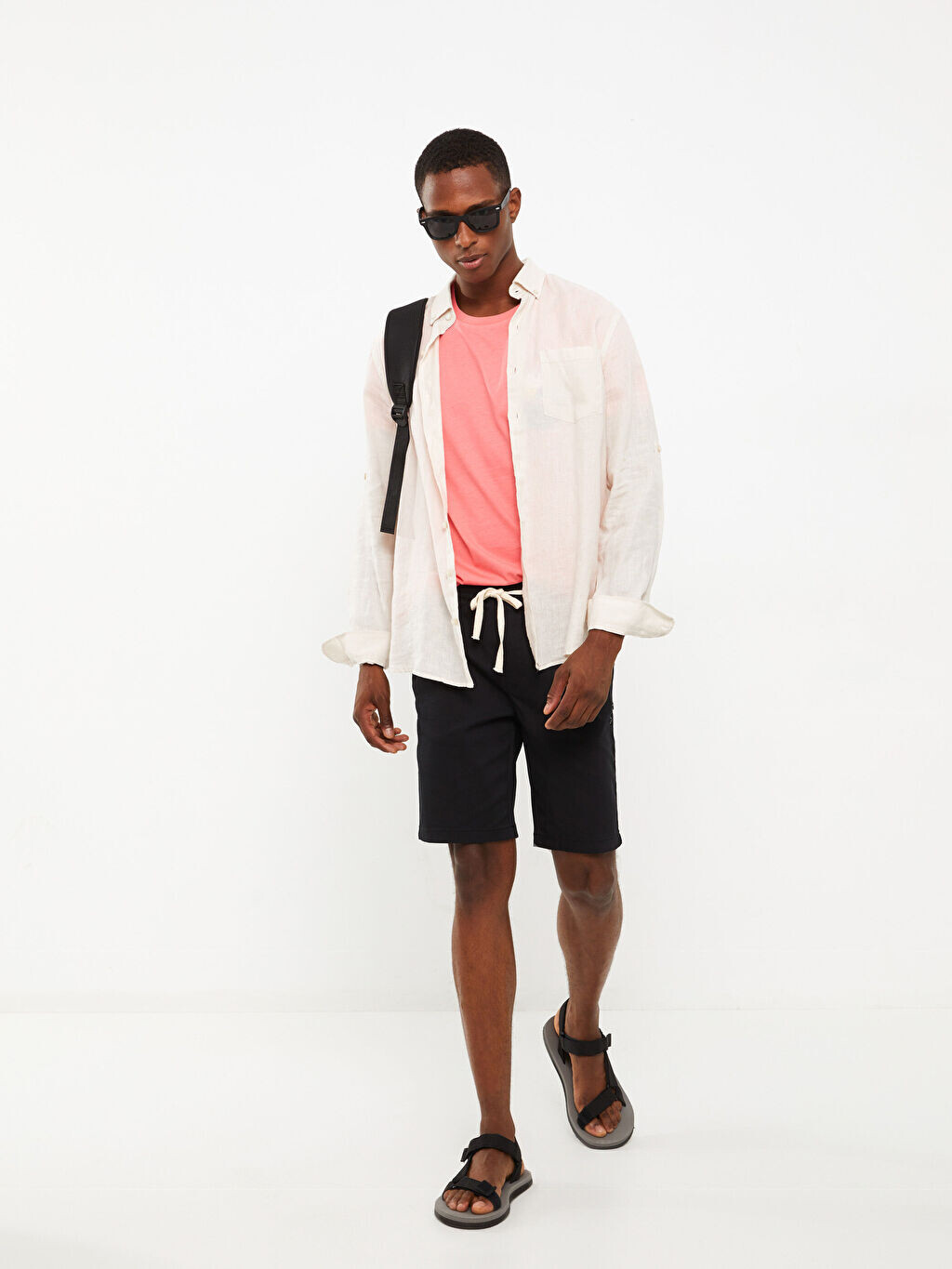 

Мужские шорты Slim Fit из габардина LCW Casual