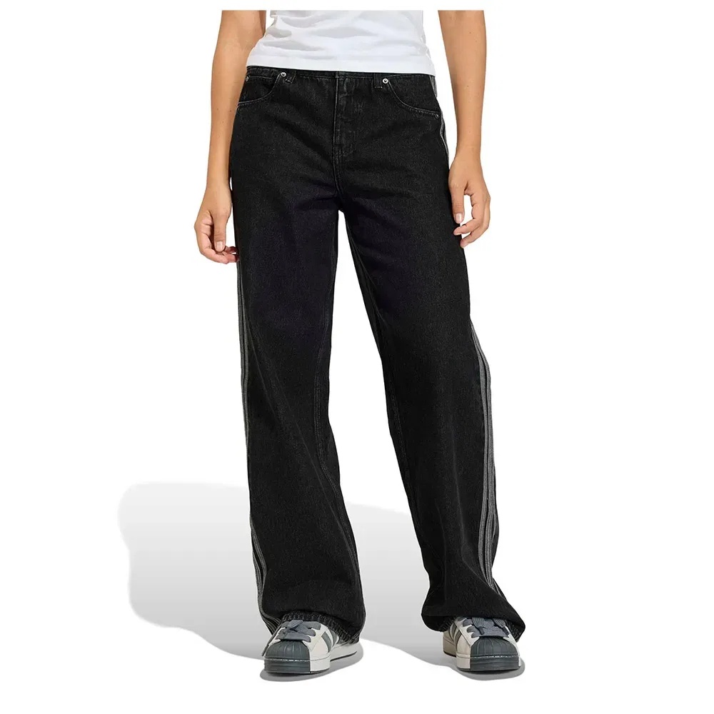 Джинсы Firebird Track Adidas Originals, черный