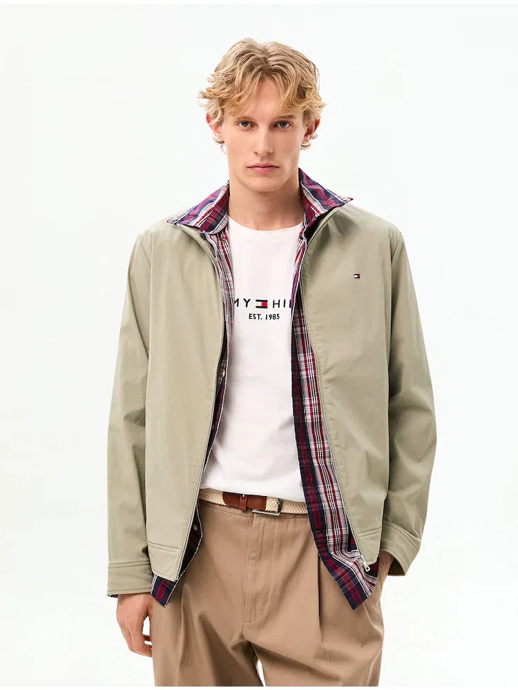 Куртка стрейч бомбер TOMMY HILFIGER, Silver