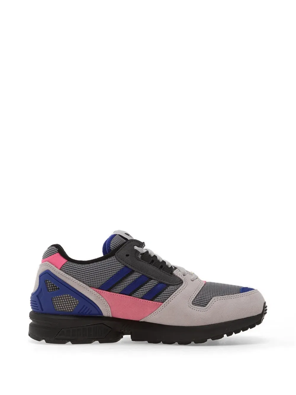 Кроссовки Zx 8000 на шнуровке Adidas, серый