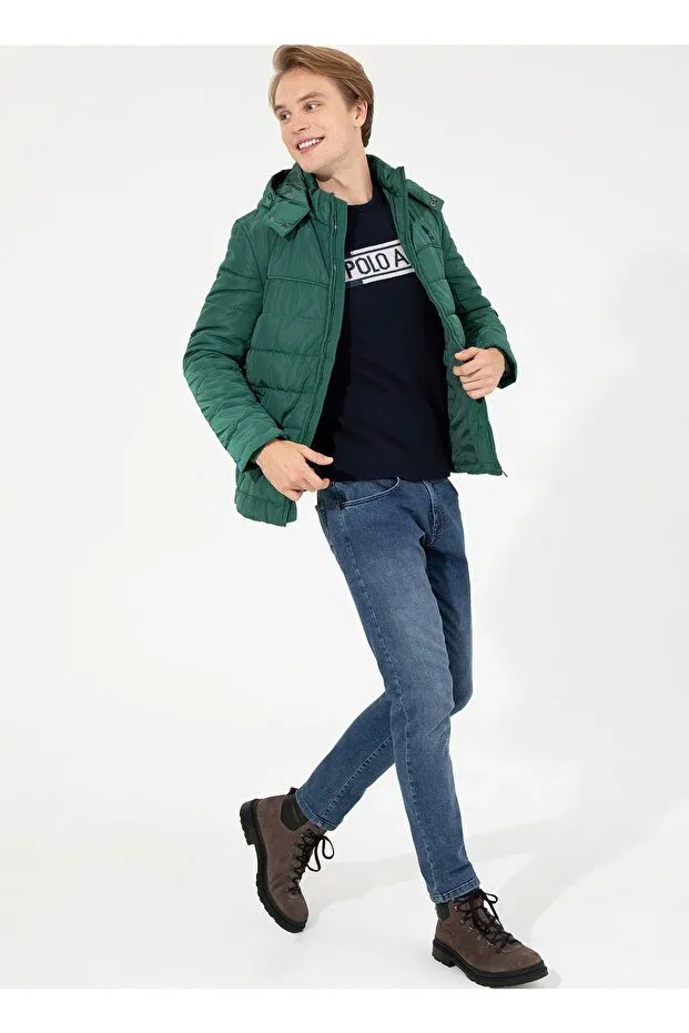 Мужская куртка с длинным рукавом Tucker22k U.S. Polo Assn., Green — фото 2