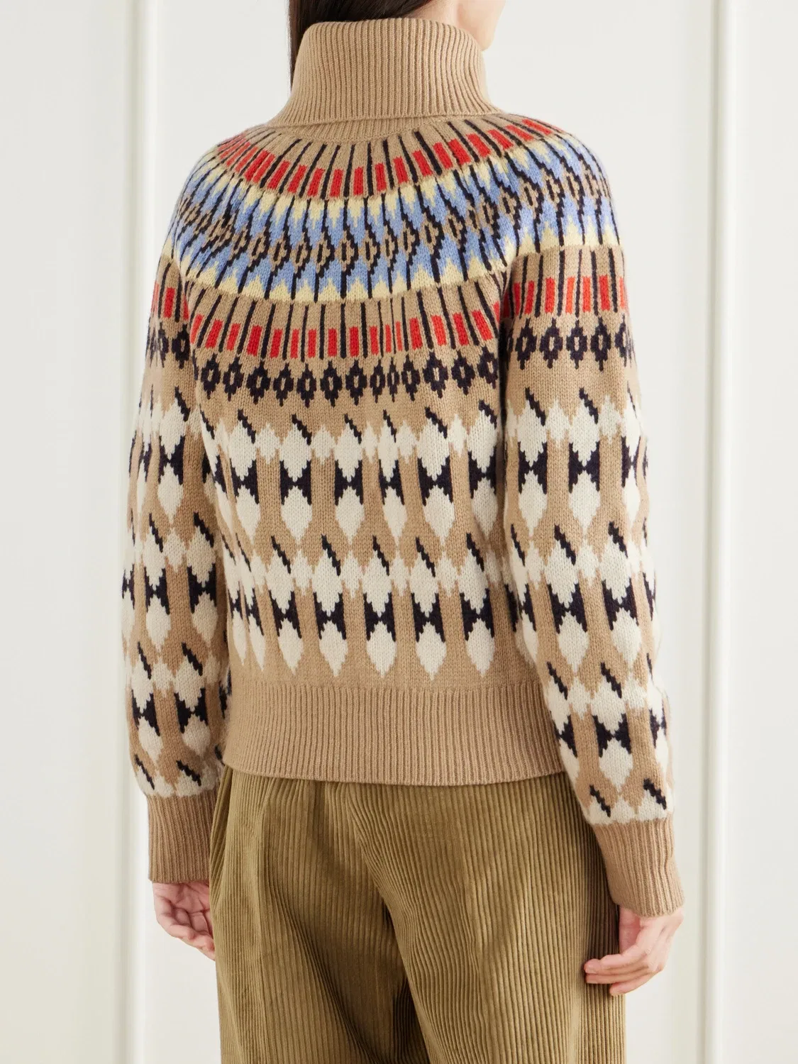 Кардиган из смесовой шерсти и кашемира Polo Ralph Lauren, коричневый — фото 4
